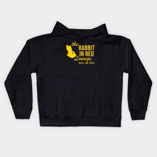 THE RABBIT IN RED LOUNGE Kids Hoodie